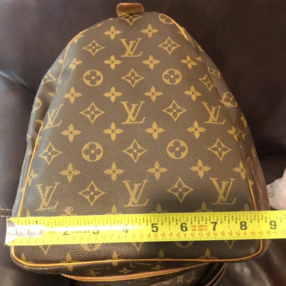 LOUIS VUITTON KeepAll LV 50 Boston Weekend Travel Duffel Tote Bag LV50 FH0910 - Picture 17 of 17